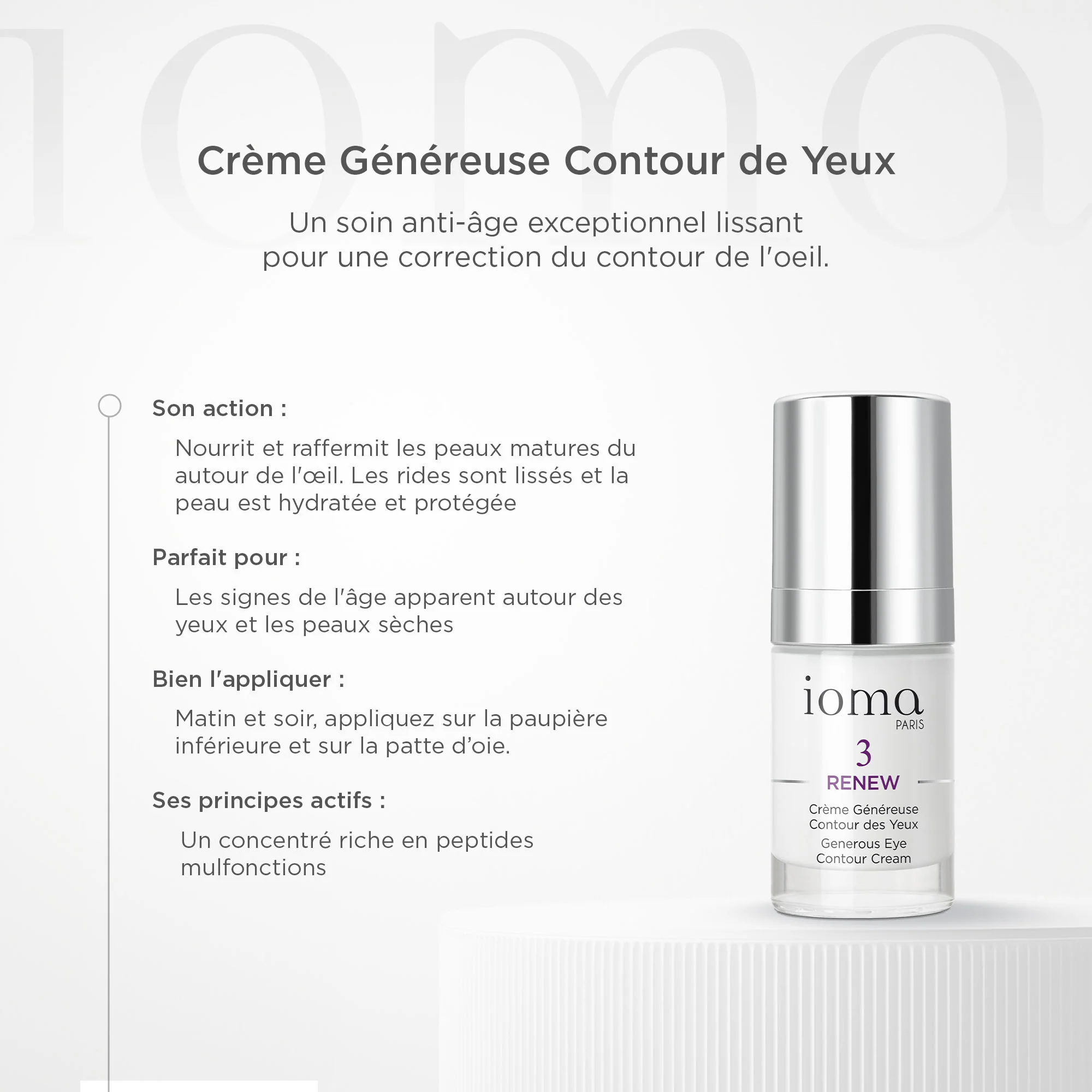 Crème Généreuse Contour des Yeux - Image 5